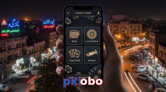 Main screen of Pklobo app page for PK players